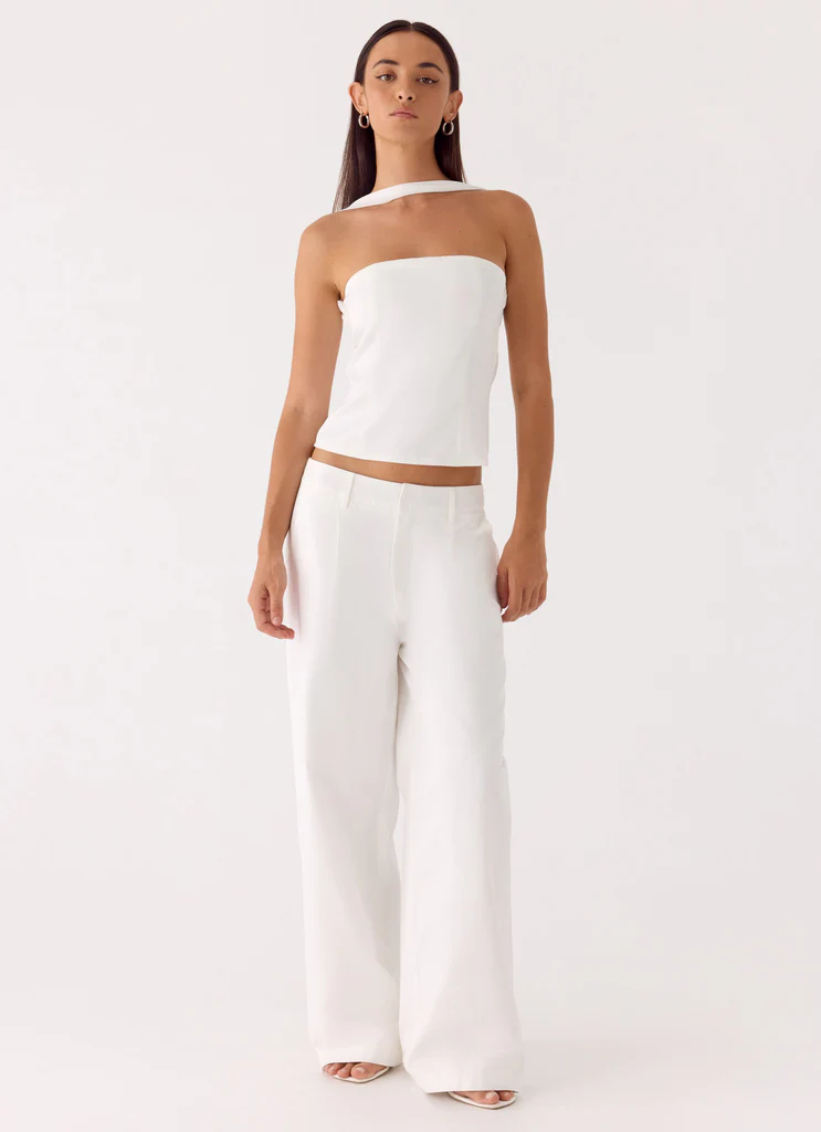 Emilia Pant - White