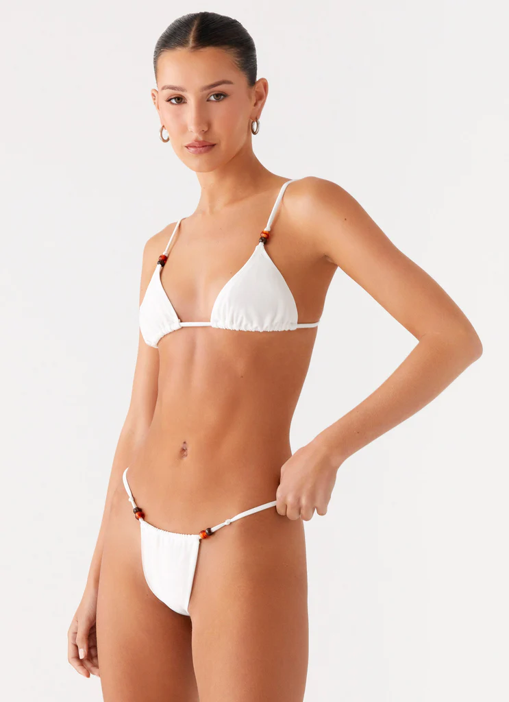 Ivanka Bikini Top – White Ivanka Bikini Top - White