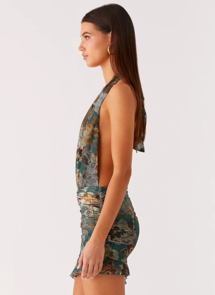 Samar Mini Dress - Vintage Blossom