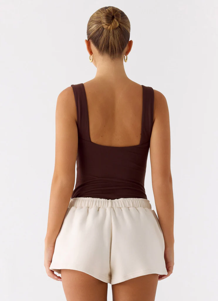 Signature Low Rise Sweatshorts - Cream