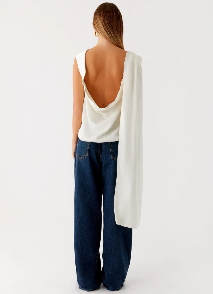 Mojito Cowl Top – Ivory Mojito Cowl Top - Ivory