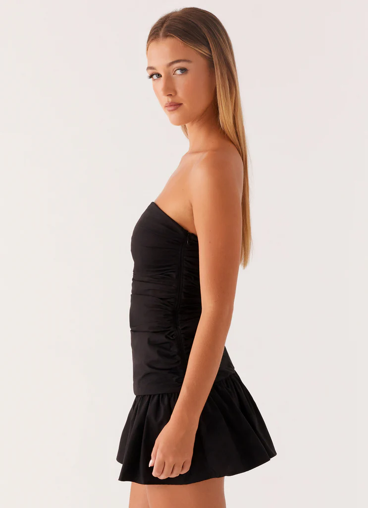 Carmel Mini Dress – Black Carmel Mini Dress - Black