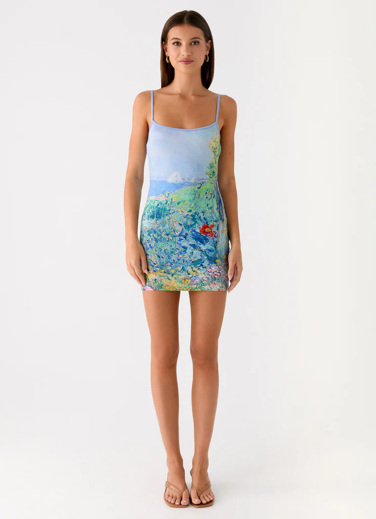 Garden Story Mini Dress - Spring Garden