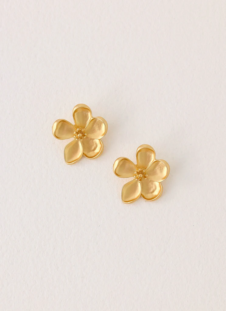 Solace Earrings - Gold