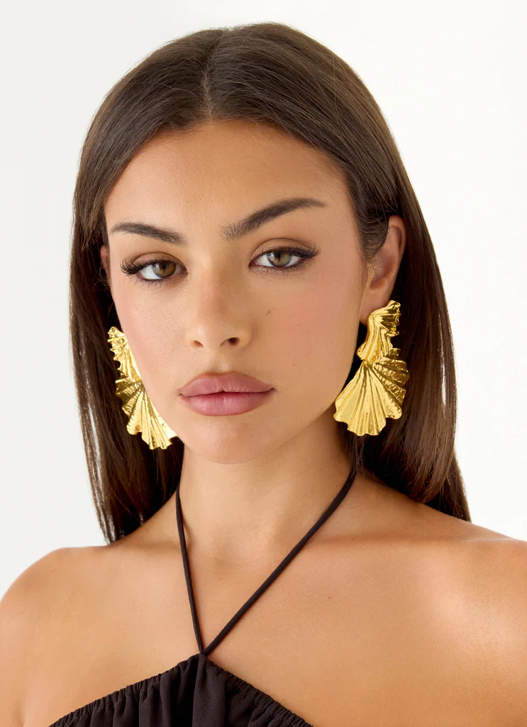 Spring Whisper Earrings – Gold Spring Whisper Earrings - Gold