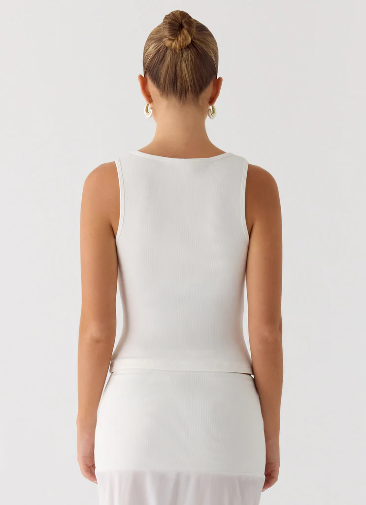 Connect My Heart Top - White